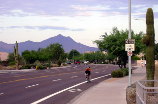 Figure 1 Sample Bike Lane.