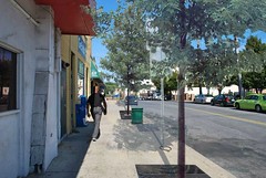 improved with wider sidewalk, street trees (courtesy of SvR Design)