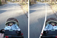 striping signals a pedestrian zone to drivers (courtesy of SvR Design)